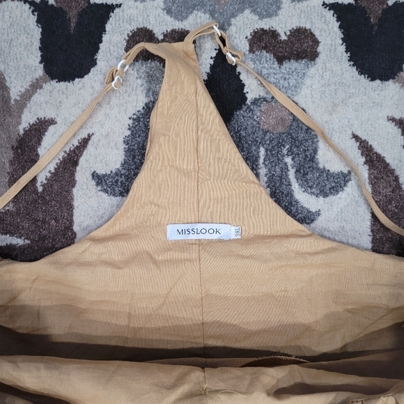 Women's Minimalist Jumpsuit Wide Leg Pants Casual Relax Boho Sz OS - Picture 9 of 12